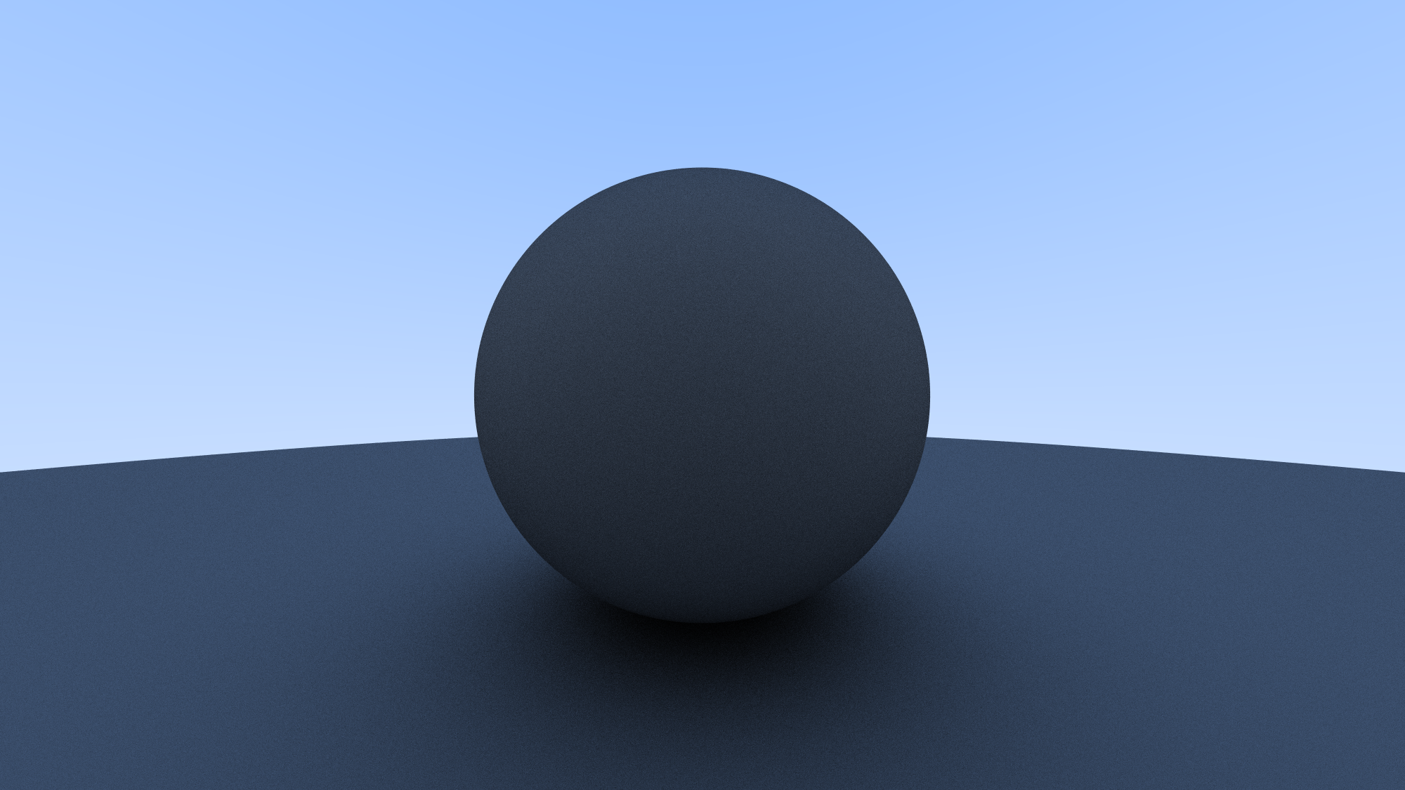 Sphere with Diffuse Material