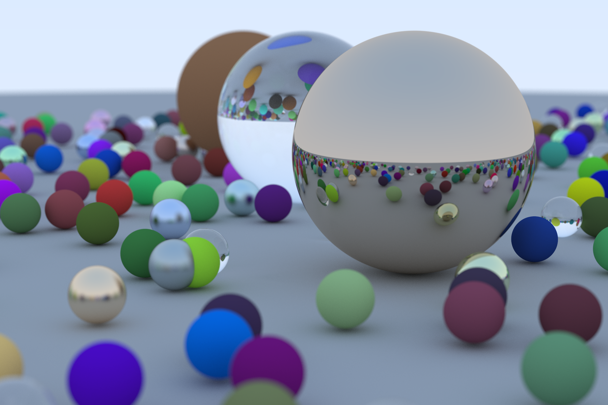 Ray Tracing in One Weekend - Render