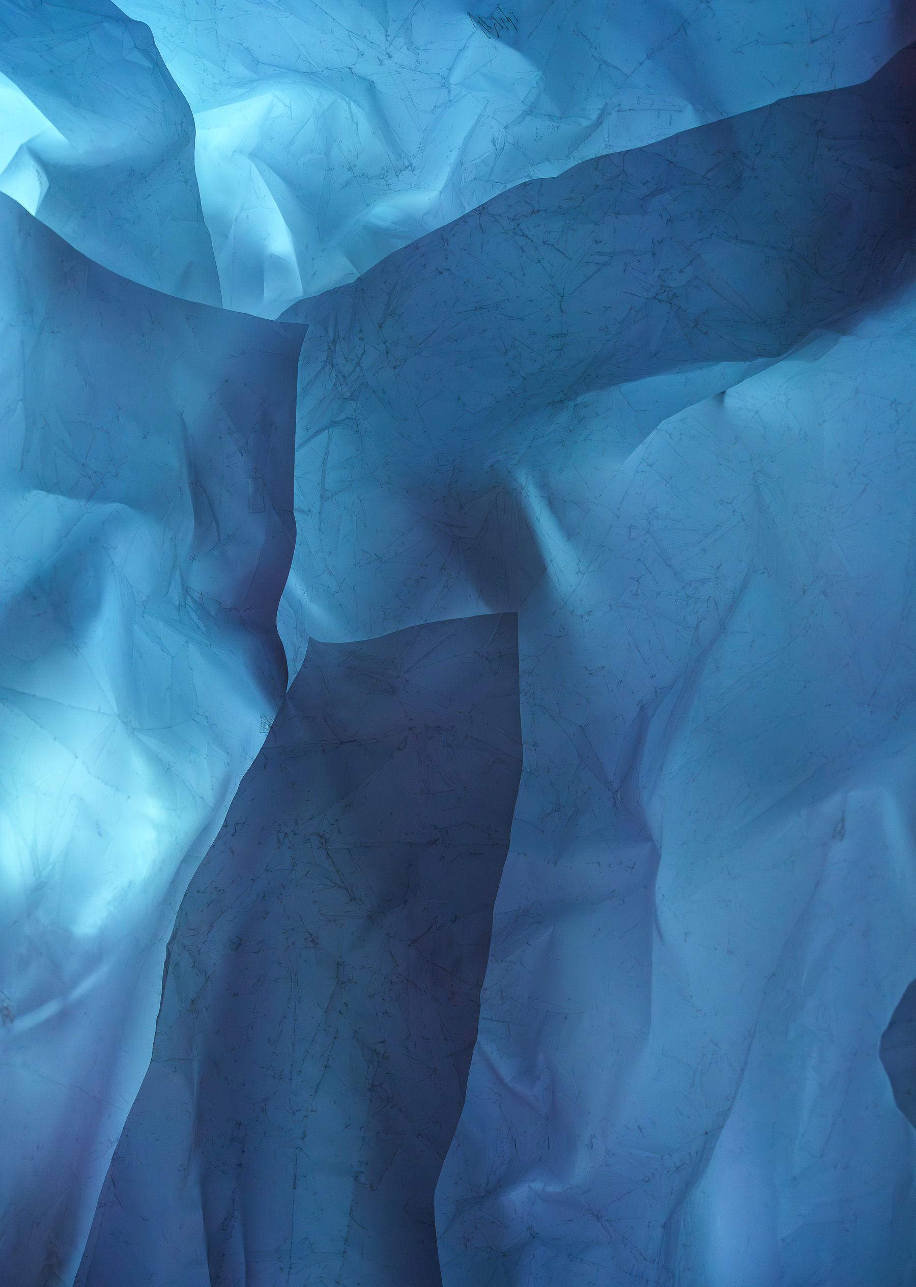 Photo-transparent paper occluding light